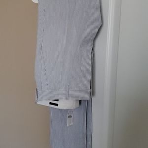 J CREW SEERSUCKER PAMTS